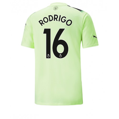 Dres Manchester City Rodri Hernandez #16 Rezervni 2022-23 Kratak Rukav